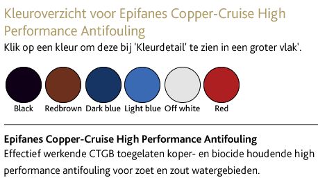 Kleurkaart-Epifanes-Copper-Cruise-Antifouling